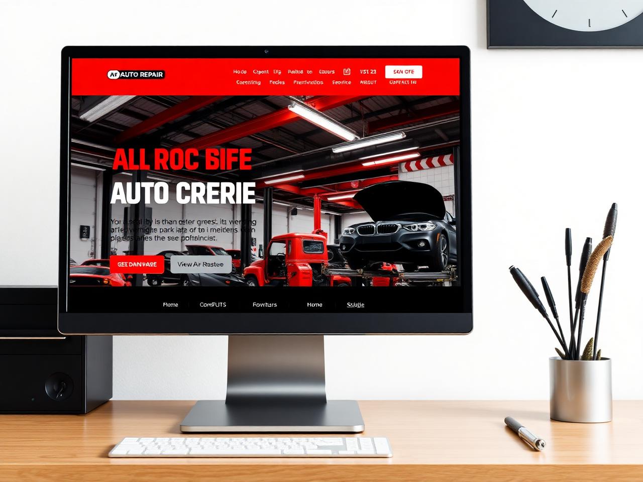 Apex Auto Garage — Auto Repair website by WExposure